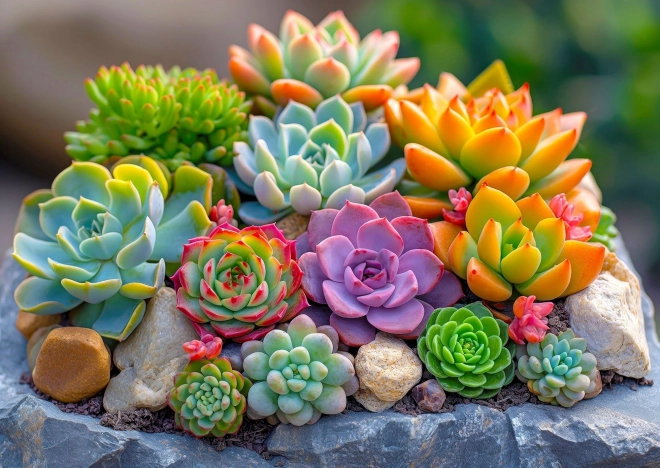 Puzzle Succulente 1000 pezzi