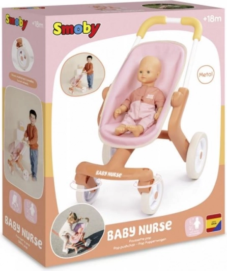 Passeggino sportivo per bambole Smoby Baby Nurse