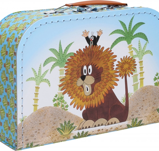 Valigetta per bambini Krtek e leone