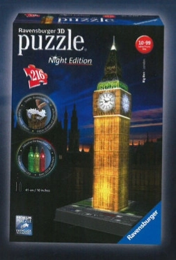 Puzzle 3D Big Ben Edizione Notturna