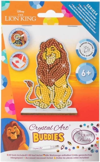 Pittura diamantata Il re leone: Mufasa