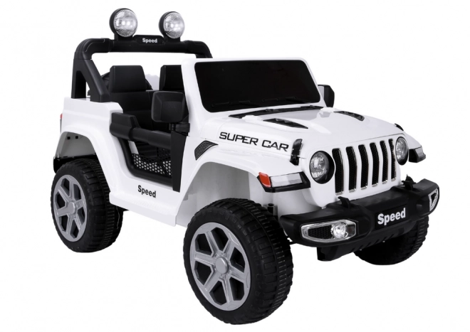 Auto elettrico per bambini 4x4 bianco