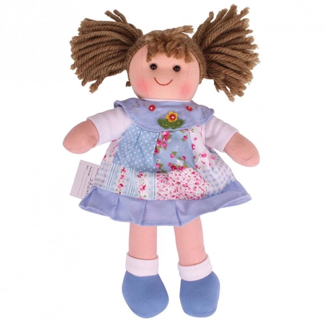 Bambola di stoffa Sarah 28 cm di Bigjigs Toys