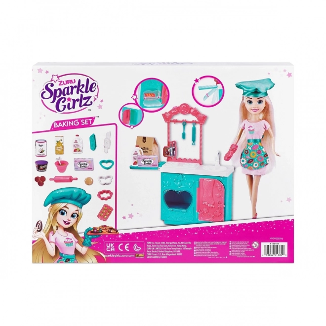 Sparkle Girlz bambola panettiera con accessori