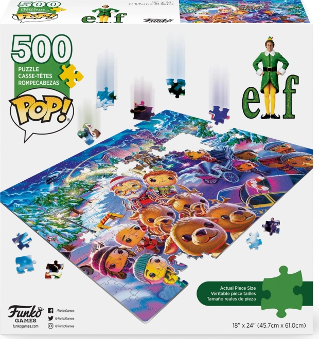 Puzzle Natalizio Elfo 500 Pezzi