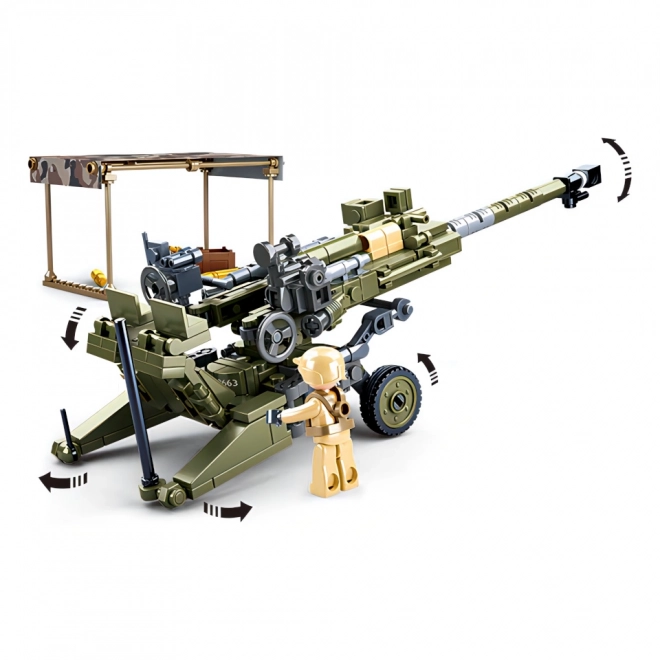 Cannone M777 Howitzer Sluban Mattoncini