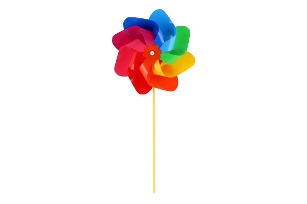 Větrník arcobaleno in plastica di 22 cm