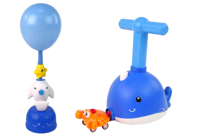 Divertente educazione con il delfino