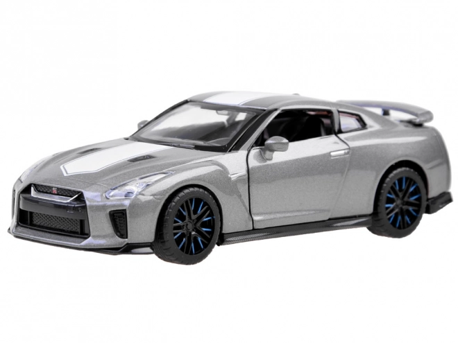 Auto in metallo Nissan GT-R 1:32 con porte apribili