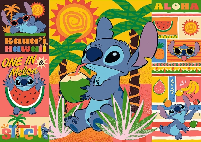 Puzzle 500 pezzi Vacanze con Stitch