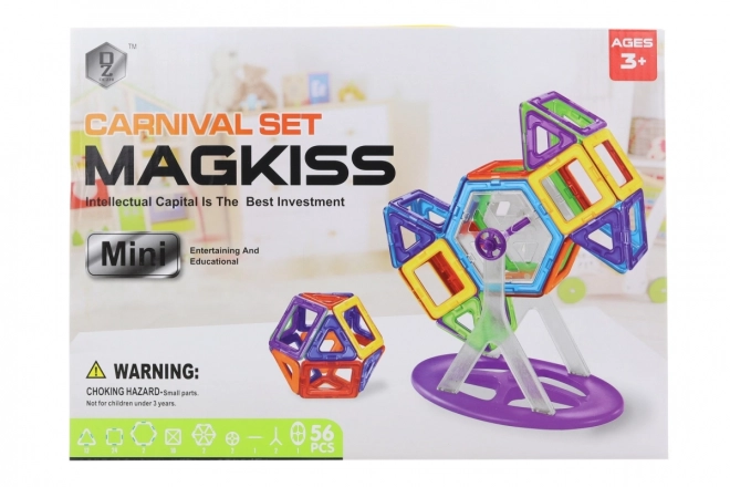 Costruzioni magnetiche 56 pezzi