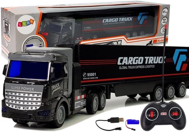 Camion Telecomandato in Scala 1:48 Nero