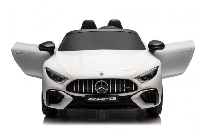 Auto elettrica per bambini Mercedes AMG SL63 bianco