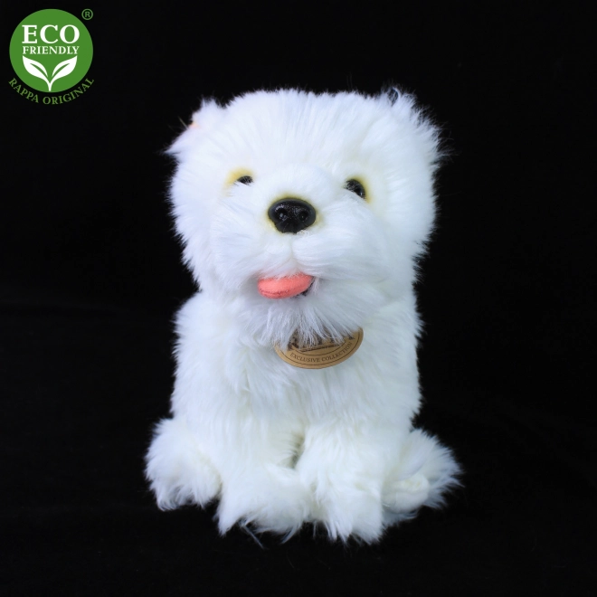 Cane West Highland Terrier Peluche Seduto 23 cm Eco-Friendly