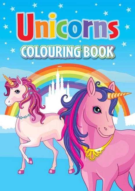 Album da Colorare A4 Unicorni