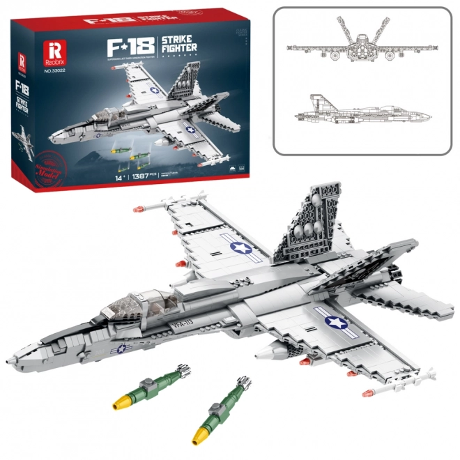 Set Costruzioni Aereo F-16 Fighting Falcon