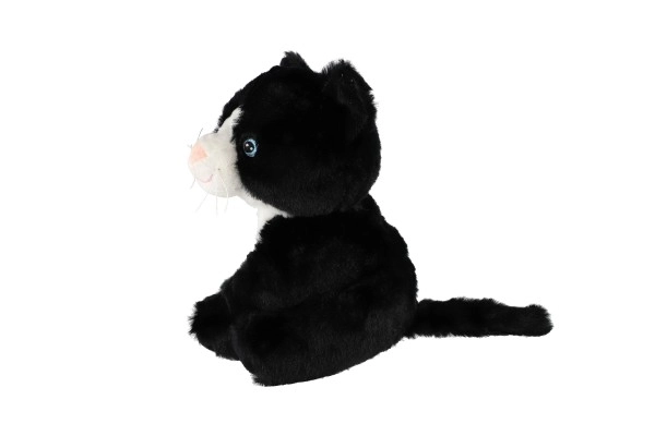 Peluches Gatto Emil Nero con Suono 20 cm