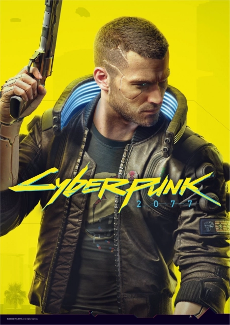 Puzzle Cyberpunk 2077 - Ritratto Maschile V 500 Pezzi