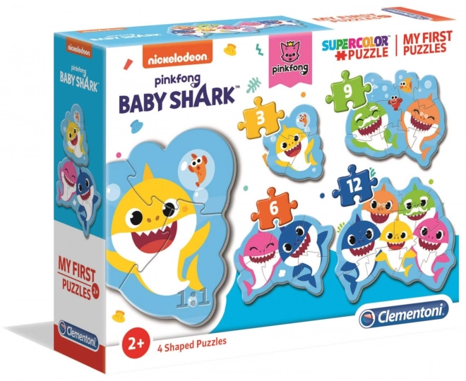 Puzzle Bambino Baby Shark 4-in-1