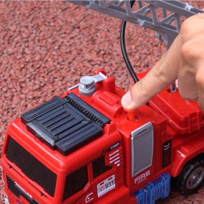 Autopompa dei Vigili del Fuoco Interattiva con Scala Mobile