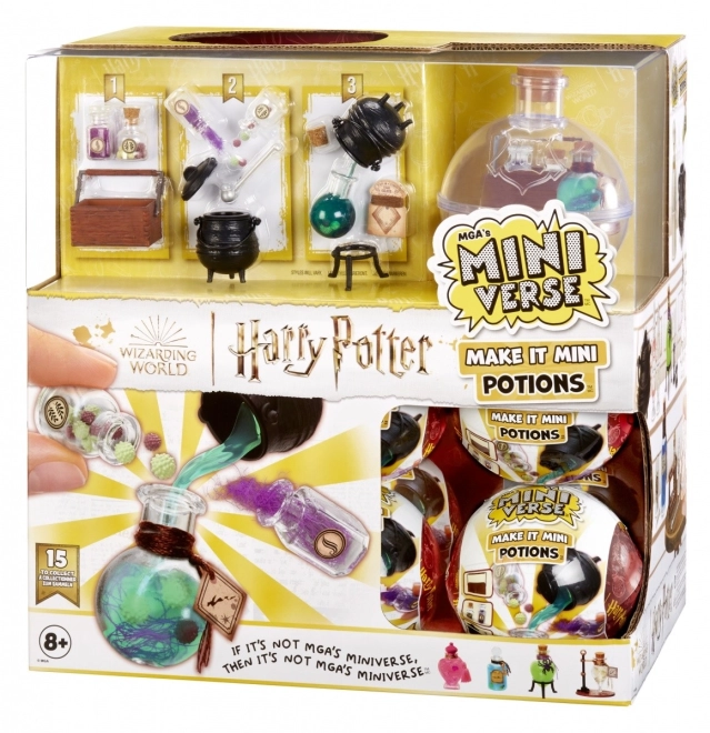 Figure Miniverse Make It Mini Harry Potter - 15 pezzi