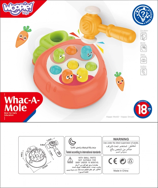 Gioco di destrezza whack a mole