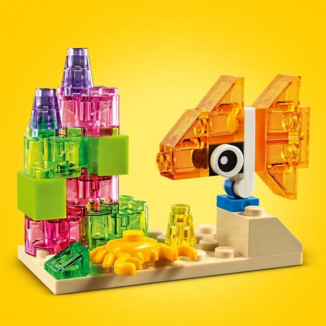 Lego Classic Blocchi Creativi Trasparenti