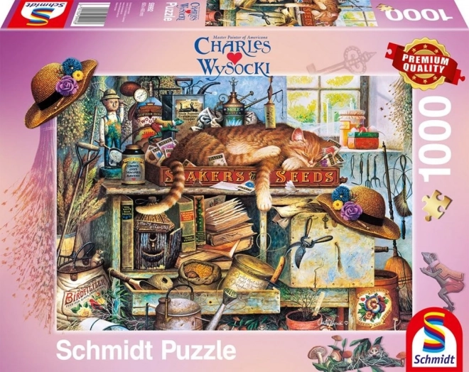 Puzzle del giardiniere Remington 1000 pezzi