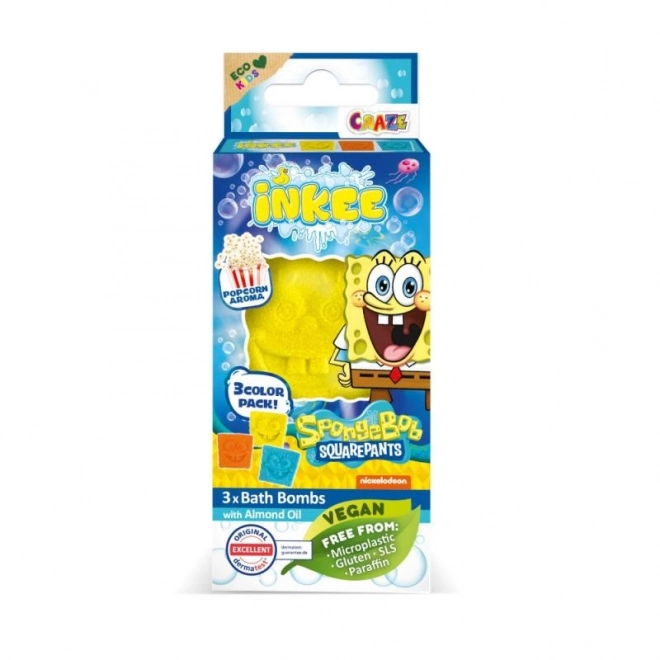 Mini Pack Bombe da Bagno Frizzanti - Sponge Bob