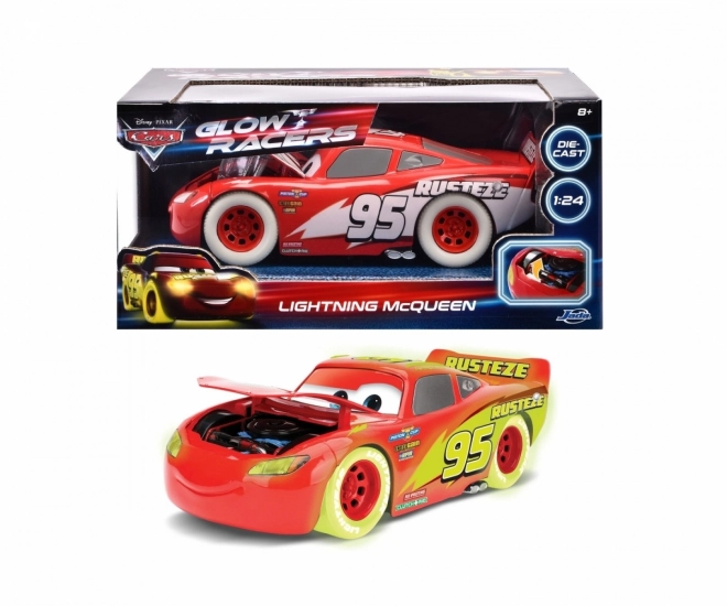 Auto Cars Saetta McQueen Glow 1/24