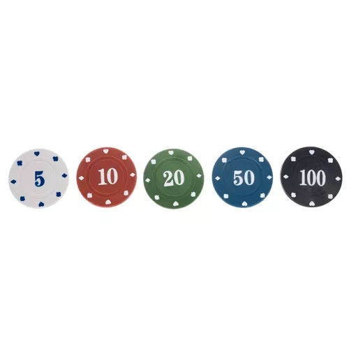 Set Poker Texas Hold'em 200 Gettoni Malatec