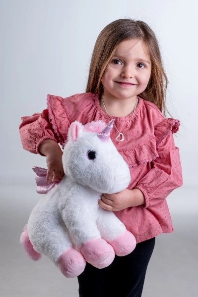 Unicorno snuggly con ali 38 cm