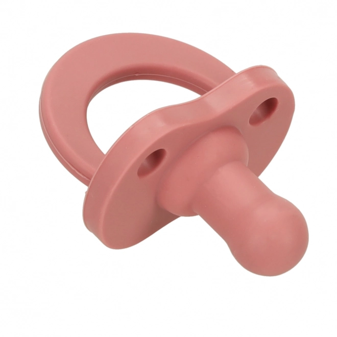 Set di stoviglie in silicone per bambini granchio 19 pezzi rosa scuro