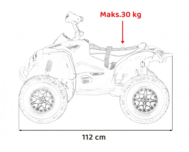Maverick ATV rosso