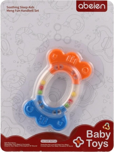 Sonaglio e massaggiagengive ovale plastica silicone