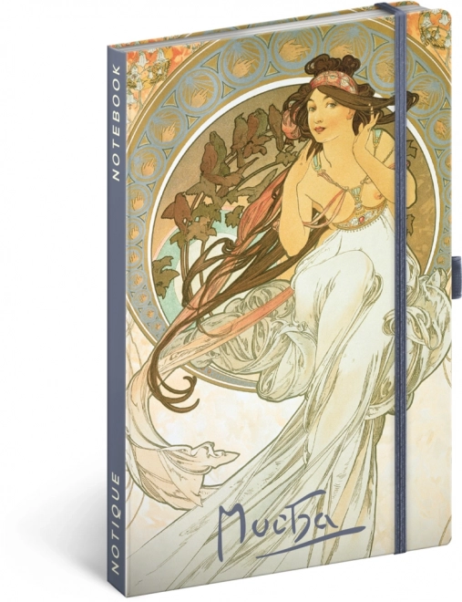 Taccuino Alfons Mucha – Musica a righe