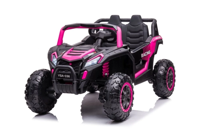 Auto elettrica per bambini 4x4 rosa