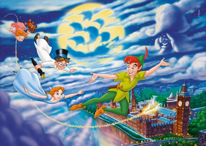 Puzzle Peter Pan e Il Libro della Giungla 2x60 Pezzi