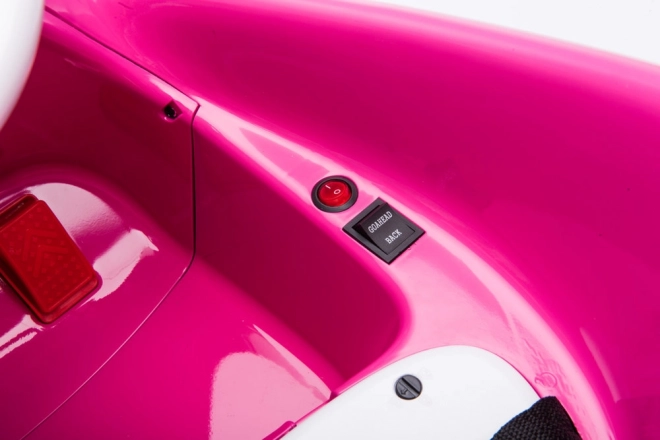 Auto elettrico per bambini rosa