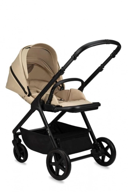 Passeggino combinato 2 in 1 MoMi Giselle beige 2024