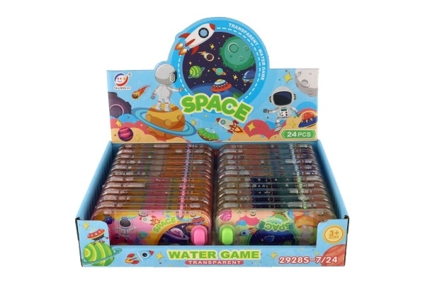 Gioco d'acqua a tema spaziale per bambini