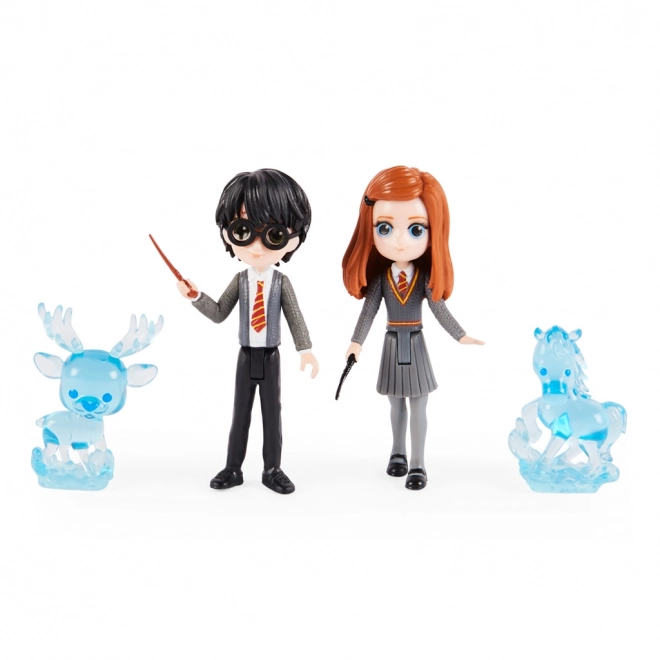 Harry Potter e Ginny con Patronus