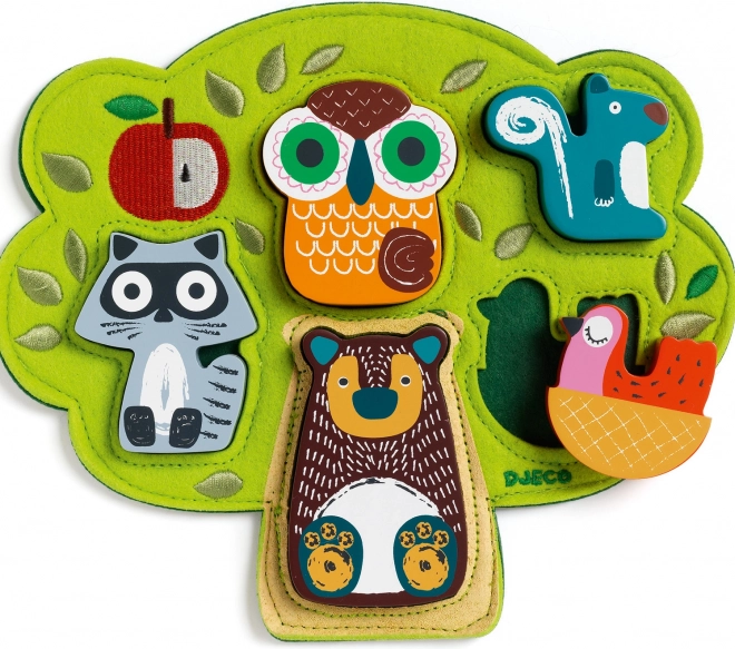 Puzzle ad incastro Oski di Djeco