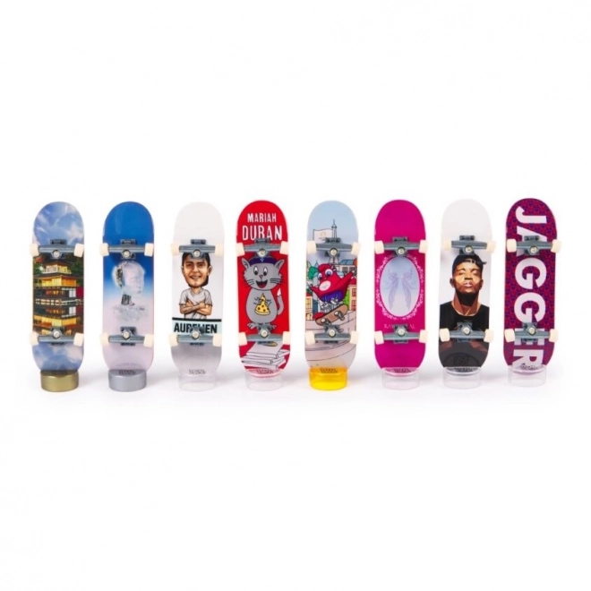 Tech Deck set di fingerboard olimpico 2024 - Confezione da 8 pezzi