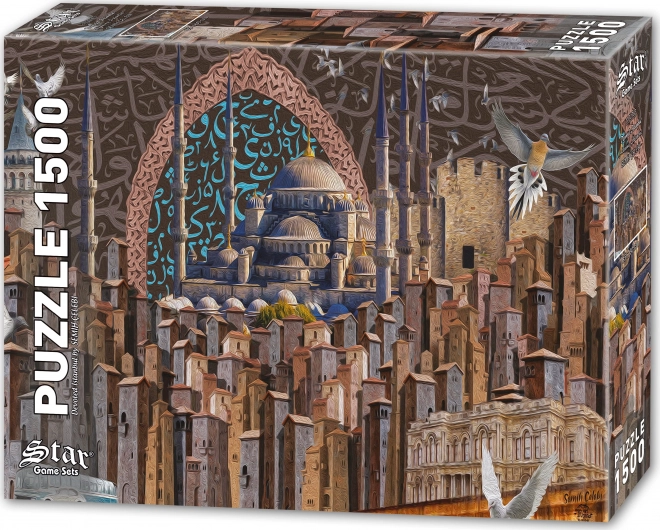 Puzzle dedicato a Istanbul 1500 pezzi STAR