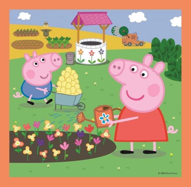 Puzzle Peppa Pig: Idee Fantastici 3 in 1 di Trefl