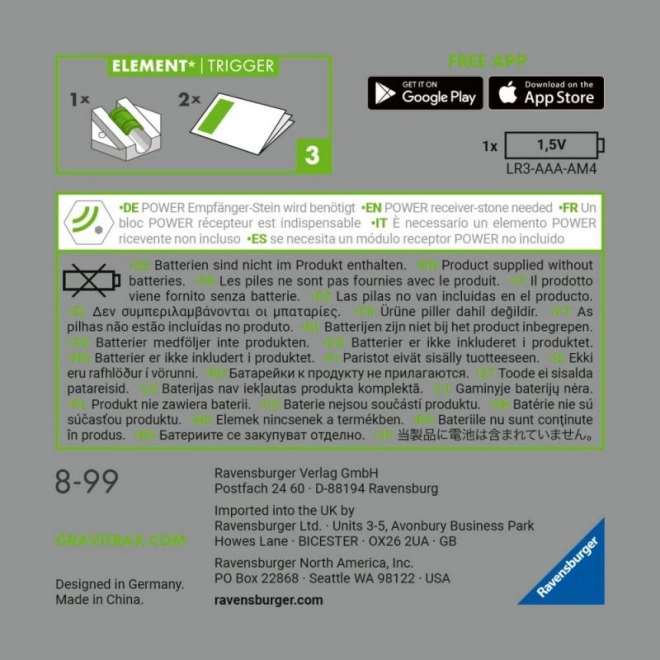 Gravitrax Power: Dodatek Trigger