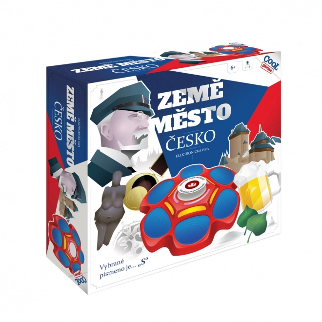 Gioco educativo città, paese, Repubblica Ceca