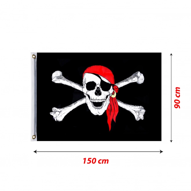 Bandiera pirata 90x150 cm