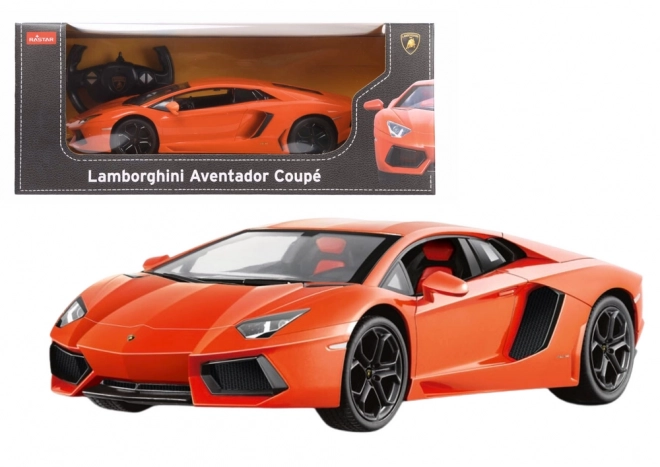 Auto radiocomandata Lamborghini Aventador arancione